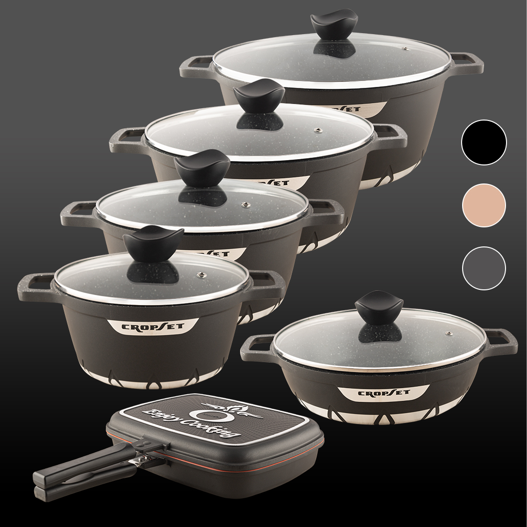 سرویس قابلمه گرانیت فلورانس کروپ ست